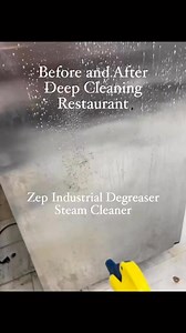 Using a steamer and degreaser for stainless steel appliances, restaurant freezer #cleaninghouse #cleaningvibes #cleaningservice #housecleaner #housecleaning #cleaninglady | Cassell Cleaners LLC