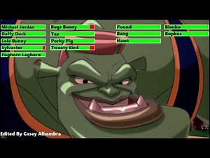 Space Jam (1996) 1st Game with healthbars