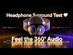 3D SURROUND BASS TEST 🎧 Immersive Headphone Audio Experience (Feel the Sound Around You)