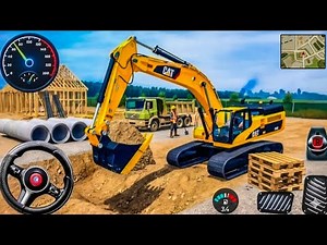 Road Construction Gameplay | City Road Construction Game - 3D Simulation Games 2026 #game #gameplay