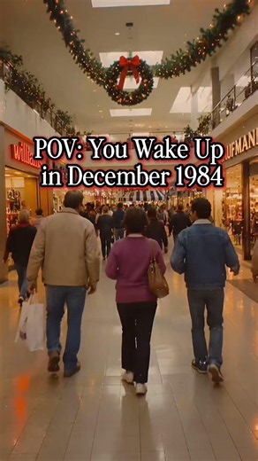 It's 1984 and Christmas Feels Magical Again #christmas #80s #nostalgia #vintage #holidays