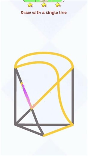 draw with a single line #gameandroid #drawline #lineart