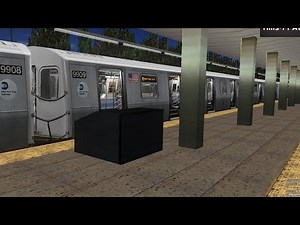 openbve: CBTC R160A {M} metropolitan ave to forest hills 71 avenue... TFO