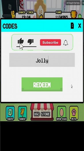 *NEW* CODES DANCE FOR UGC TODAY! Roblox Dance for UGC Codes