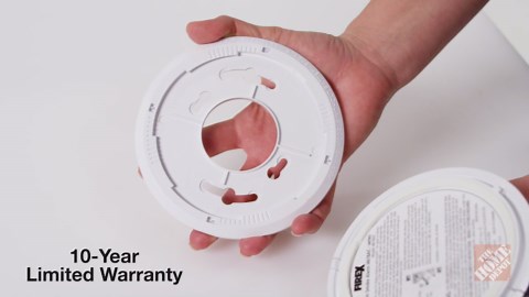 Kidde Firex Smoke Detector, Hardwired with 9-Volt Battery Backup, Smoke Alarm, 6-Pack 21005927