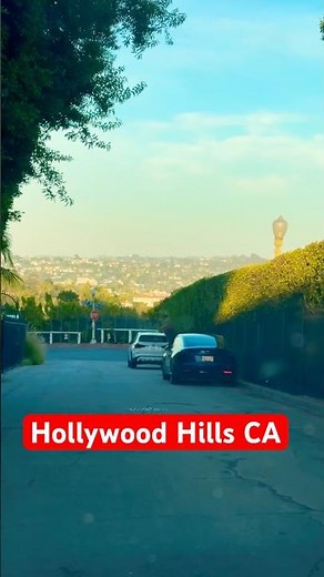 Hollywood Hills 🌴 Luxury Views & Iconic Streets in Los Angeles, California #wm2026 #milleniawalk