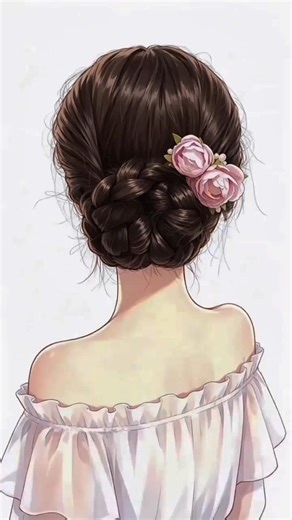 Elegant Long Hair Style Tutorial ✨