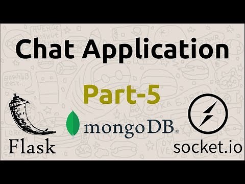 Chat Room Design | Chat Application using Flask, Socket.IO & mongoDB (Part-5)
