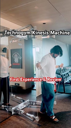 Trying Technogym Kinesis Machine | Review in description