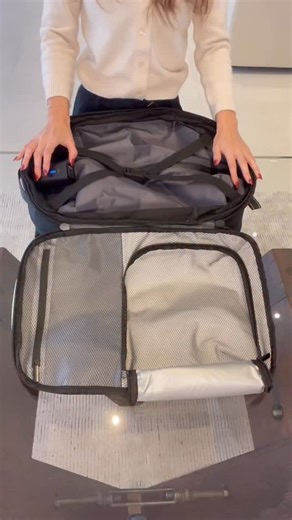 6.5K views | This is how I pack before my weekend getaway!  #travelbag #travelhack #vacation #airport | Backvac | Facebook