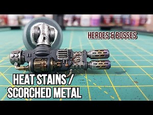 Heat Stains / Scorched Metal for Gun Barrels, Exhaust Pipes, Flamers, Thrusters