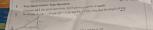 Very Short Answer Type Questions(Answer ALL the given question... | Filo