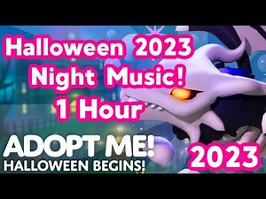 🦇Adopt Me Halloween Night Theme Music 1 Hour Loop (2023)👻
