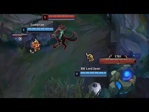 Giga Chad Warwick top 1v2s at level 1