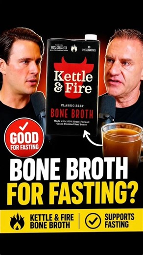 IS this Good for Fasting?🤔🇺🇸 bone broth @kettleandfire