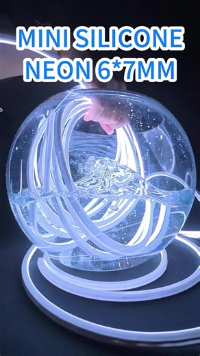 MINI SILICONE NEON 6*7MM Your top choice for home lighting #ledstrip #LED #seethelight #Factory #tiktok