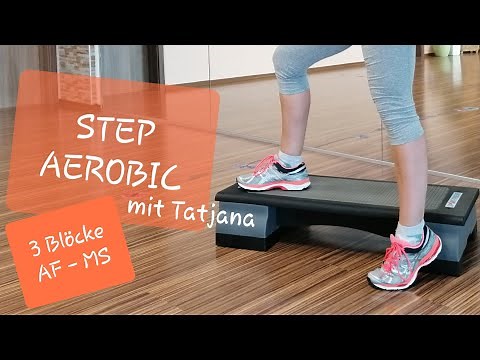 Step Aerobic Anfänger bis Mittelstufe / Easy Step Choreografie / Einfache Step Choreo / 3 Blöcke