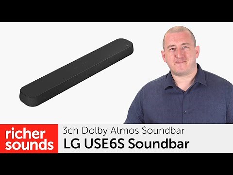 LG USE6S Soundbar | Richer Sounds