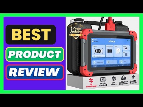 XTOOL D7 Bidirectional OBD2 Scanner: 2026 Scan Tool with 64GB