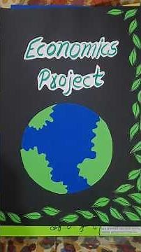 Economics Project for Class 12 | Environment & Sustainable Development