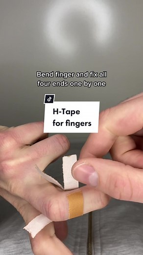 H-Tape Finger Taping: Judo & Jiu-Jitsu Technique