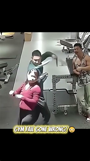 Gym Fail Gone Wrong! 😳