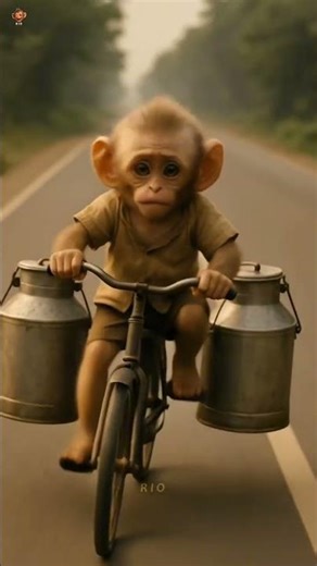 Poor baby monkey_rio function emotional hardwork transformatio...