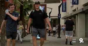 First day of in-person classes at the University of Arizona