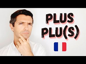How to speak FRENCH like a native? PLUS ou PLU(S) - TOUS ou TOU(S) 🗣😁✅