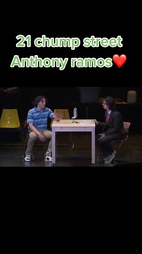 Anthony Ramos in 21 Chump Street: A Broadway Musical Experience