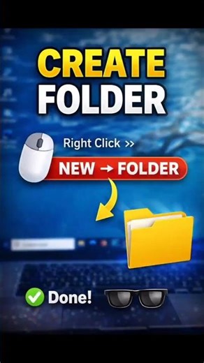 👉 Create Folder in 5 Seconds! 😲