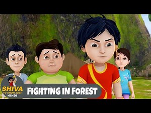 Fighting In Forest | Full Super Ep | Best Action Cartoon | Shiva TV Show 2024 Hindi