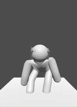 Ragdoll Test #gamedevelopment #gameprogramming