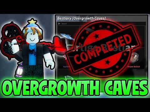How To COMPLETE Overgrowth Caves Bestiary Fisch! Overgrowth Caves Bestiary Fisch! (Roblox Fish)