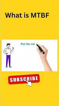 what is MTBF|MTBF Calculation|MTBF formula #cementology #trending #shorts #viral #shortsfeed