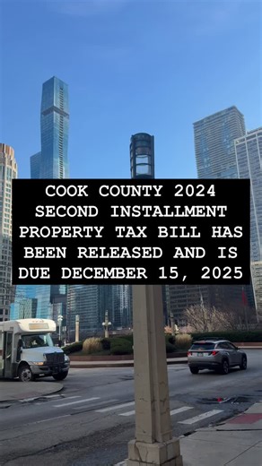 Property Owners in Cook County!Just a quick update that the second installment of Cook County property tax bills has been released today, November 14, 2025. The due date for payment is December 15,… | Curington Law, LLC