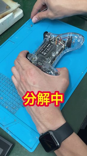 【怒られる?!】勝手に光るプロコン分解してたら...#ゲームドクター #任天堂switch #プロコン #プロコン勢 #分解 #分解動画