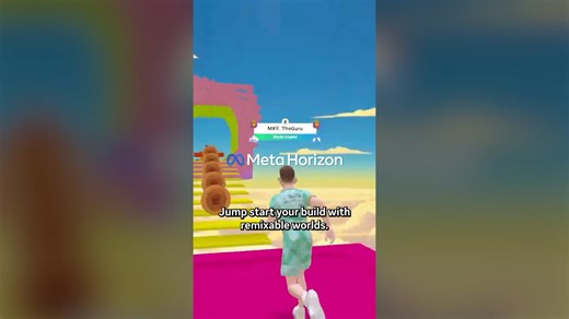 Why start fresh when you can remix? Clone parkour courses, party games, and more using remixable worlds in the Worlds Desktop Editor 👉 https://bit.ly/49d15yr Remixable worlds offer unique and customizable templates you can clone, edit, and build upon in the Worlds Desktop Editor. 💡 With more remixable worlds being added every week, you can jumpstart world-building and craft your perfect experience in less time than ever before. Get started today with these worlds created by our Open Source Cha