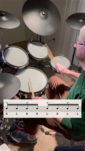 Flam Tap Paradiddle → Inverted Flam Tap – No Flams