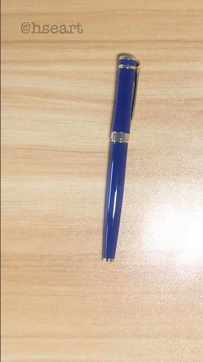 Putting an ink cartridge in my new fountain pen🖋️ 🌹#pen#fountainpen#drawing#pendrawing#art#penart
