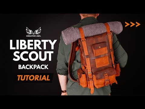 Leather Liberty Scout backpack DIY
