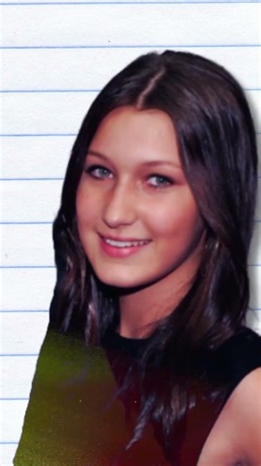 Bella Hadid: Glow Up or Magic? 😱✨ #shorts #bellahadid #transformation