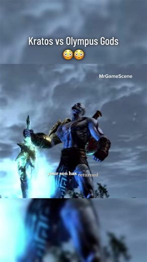 Kratos vs Olympus Gods in God of War Ragnarok