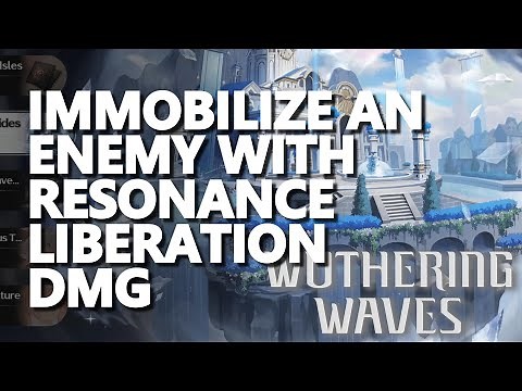 Immobilize an enemy with Resonance Liberation DMG Wuthering Waves