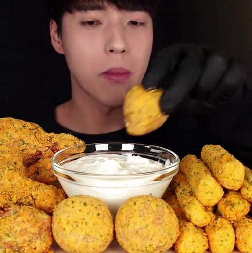 Cheese Sticks and Cheese Balls Mukbang ASMR Experience