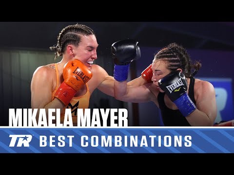 Mikaela Mayer's Best Combos Against Jennifer Han | BOXING HIGHLIGHTS | Main Event Sat on ESPN+
