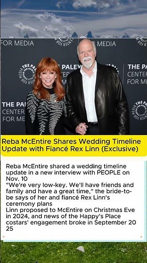 Reba McEntire Shares Wedding Timeline Update with Fiancé Rex Linn (Exclusive)