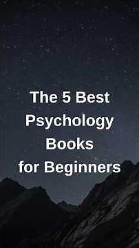 The 5 Best Psychology Books for Beginners 📖 #Psychology