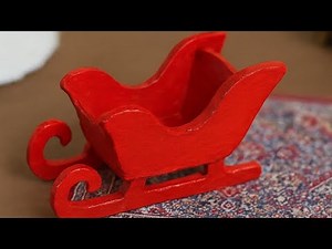 Miniature Sleigh Making