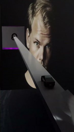 Driving through "Levels" by #avicii #3dart #cybertruck #musicsync
